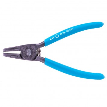 18341 | Съемник, 165 мм, для внешних стопорных колец (19-60 мм), изогнутые губки (разжим), GROSS-0