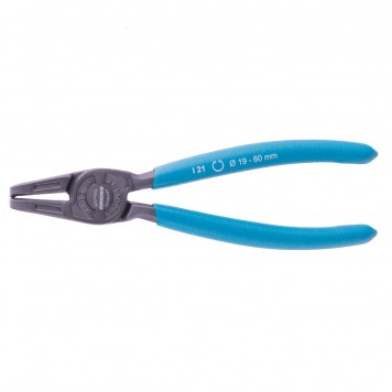 18343 | Съемник, 165 мм, для внутренних стопорных колец (19-60 мм), изогнутые губки (сжим), GROSS-0