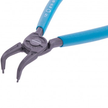 18343 | Съемник, 165 мм, для внутренних стопорных колец (19-60 мм), изогнутые губки (сжим), GROSS-1