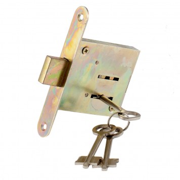 91663 | Замок врезной, сувальдный, СИБРТЕХ ЗВ8-4-1