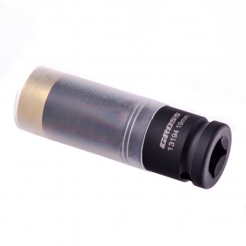 13194 | Головка ударная шестигранная для колесных дисков, 19 мм, 1/2, CrMo, GROSS-1