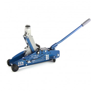 51152 | Домкрат гидравлический подкатной 2,5 т, с фиксатором, Safety Pin, 140-385 мм, STELS-3