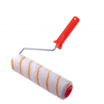 81302 | Валик для внутренних работ, синтетический, 250 мм, ворс 12 мм, D 48 мм, D ручки 6 мм, изготовлен из полиакрила, MTX PRO-1