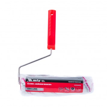 81314 | Валик "Нейлон Макси" 250 мм, ворс 12 мм, D 48 мм, D ручки 6 мм, изготовлен из полиамида, MTX PRO LINE-2