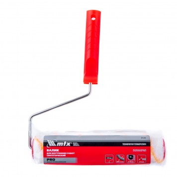 81330 | Валик для внутренних работ, синтетический, 250 мм, ворс 12 мм, D 40 мм, D ручки6мм, изготовлен из полиакрила, MTX PRO-2