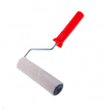 81345 | Валик "Велюр" 180 мм, ворс 4 мм, D 40 мм, D ручки 6 мм, шерсть 50% и полиакрила 50%, MTX PRO-1