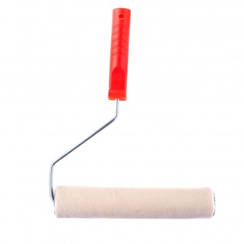 81346 | Валик "Велюр" 250 мм, ворс 4 мм, D 40 мм, D ручки 6 мм, шерсть 50% и полиакрила 50%, MTX PRO-0