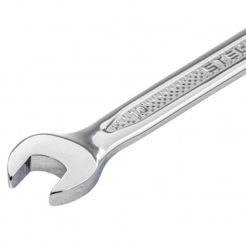 15247 | Ключ комбинированный, 10 мм, CrV, антислип, STELS-1