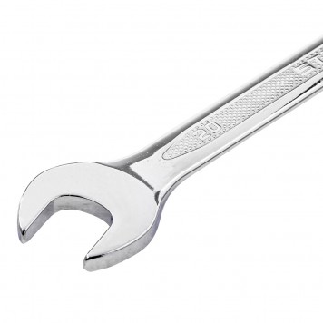 15257 | Ключ комбинированный, 20 мм, CrV, антислип, STELS-1