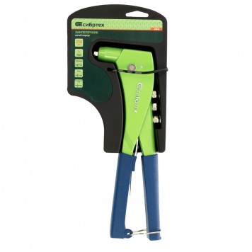 40545 | Заклепочник 250 мм, литой корпус, заклепки 2,4-3,2-4,0-4,8 мм, СИБРТЕХ-1