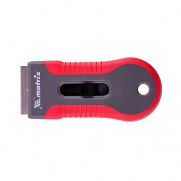 79547 | Скребок с двухкомпонентной рукояткой, выдвижное сменное лезвие, MATRIX-0