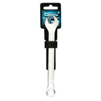 15132 | Ключ комбинированный 13 мм, CrV, холодный штамп, GROSS-1