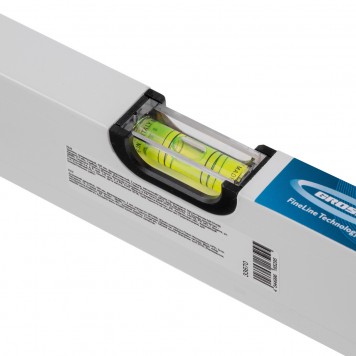 33670 | Уровень алюминиевый, 400 мм, фрезерованный, 2 глазка, магнитный, GROSS-0