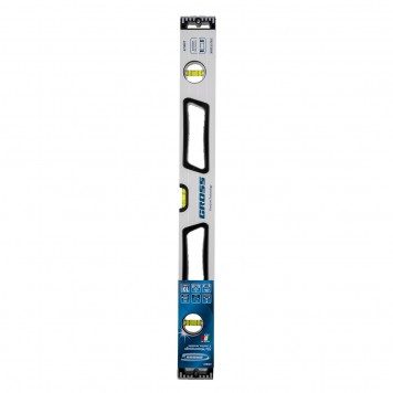 34370 | Уровень алюминиевый, 600 мм, усиленный, рукоятки, фрезерованный, 3 глазка, магнитный, GROSS-2