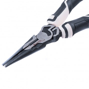 17198 | Длинногубцы прямые 205 мм, усиленная система, MATRIX PRO-1