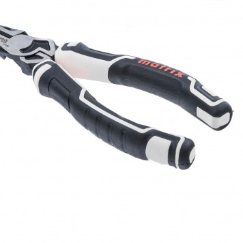 17198 | Длинногубцы прямые 205 мм, усиленная система, MATRIX PRO-2