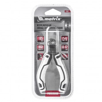 17837 | Кусачки торцевые Mini, 105 мм, авторазжим, Pro, MATRIX-7