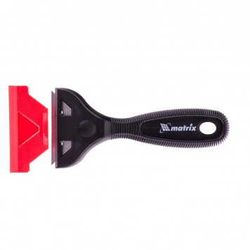 79546 | Скребок пластмассовый с трапециевидным сменным лезвием, MATRIX-0