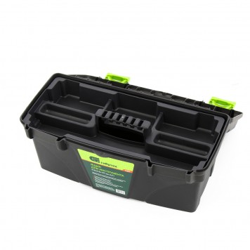 90804 | Ящик для инструмента, 410 х 215 х 197 мм, 16", пластик, СИБРТЕХ-1