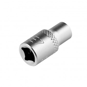 13866 | Головка торцевая 1/4, Е7, CrV, STELS-3