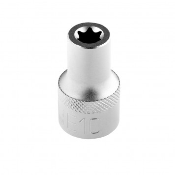 13868 | Головка торцевая 1/2, Е10, CrV, STELS-2