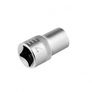 13871 | Головка торцевая 1/2, Е14, CrV, STELS-3