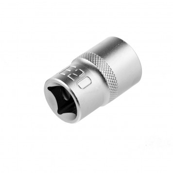 13874 | Головка торцевая 1/2, Е20, CrV, STELS-3