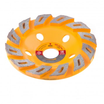 72970 | Чашка алмазная зачистная, 125 мм, Турбо, DENZEL-2