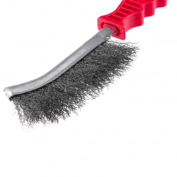 74832 | Щетка металлическая оцинкованная, пластиковая ручка, MATRIX-1
