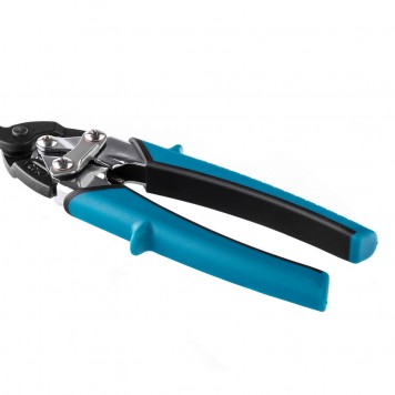 78357 | Ножницы по металлу, 190 мм, прямой рез, сталь СrM, двухкомпонентные рукоятки, GROSS PIRANHA-2