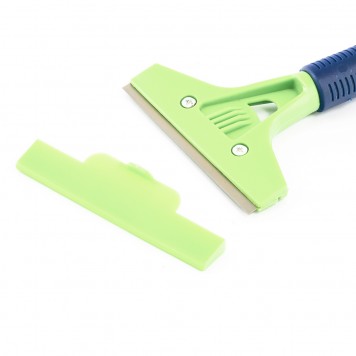 79529 | Скребок, лезвие 100 мм, пластиковая ручка, 200 мм, СИБРТЕХ-3