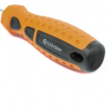 11769 | Отвертка SL6 х 150 мм, CrV, двухкомпонентная рукоятка, SPARTA POINT-2