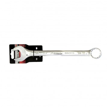 15173 | Ключ комбинированный, 28 мм, CrV, полированный хром, MATRIX-1