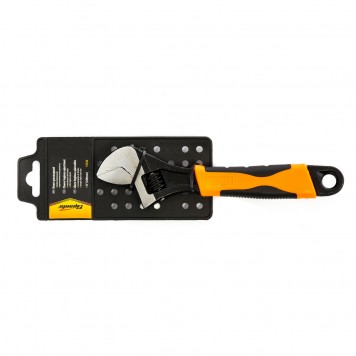 15542 | Ключ разводной, 200 мм, двухкомпонентная рукоятка, SPARTA-1