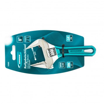 15565 | Ключ разводной, 140 мм, CrV, укороченная ручка, GROSS-1