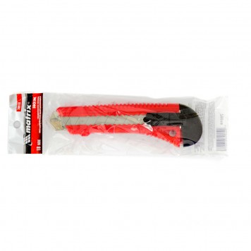 78918 | Нож, 18 мм, выдвижное лезвие, металлическая направляющая, MATRIX-1