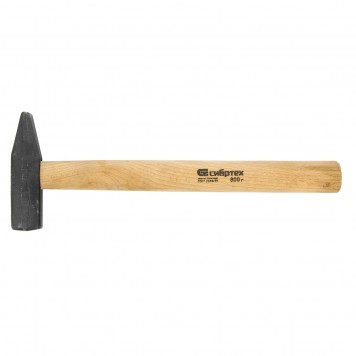 10220 | Молоток слесарный 800 г, квадратный боек, деревянная рукоятка, СИБРТЕХ-0