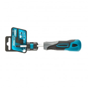 12156 | Отвертка PZ1 x 75 мм, S2, трехкомпонентная ручка, GROSS-5