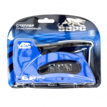 40001 | Степлер пластиковый, тип скобы: 53, 6-10 мм, БАРС-1