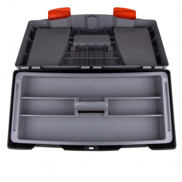 90706 | Ящик для инструмента 24", 590 х 300 х 300 мм, пластик, STELS-3