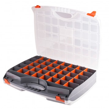 90710 | Органайзер двухсторонний 425 x 330 x 85 мм, пластик, STELS-3