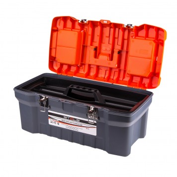 90713 | Ящик для инструмента с металлическими замками 22", 28 х 23 см, 5 х 56 см, STELS-2