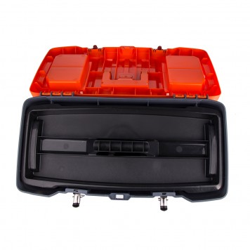 90713 | Ящик для инструмента с металлическими замками 22", 28 х 23 см, 5 х 56 см, STELS-3