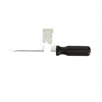 13201 | Отвертка SL3 х 75 мм, углеродистая сталь, черная пластиковая рукоятка, SPARTA-1