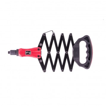 40548 | Заклепочник, "Гармошка", усиленный, заклепки 2,4-3,2-4,0-4,8-6,4 мм, Pro, MATRIX-0