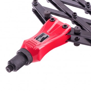 40548 | Заклепочник, "Гармошка", усиленный, заклепки 2,4-3,2-4,0-4,8-6,4 мм, Pro, MATRIX-1