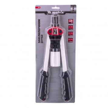 40549 | Заклепочник двуручный, 330 мм, заклепки 3,2-4,0-4,8 мм, Pro, MATRIX-4