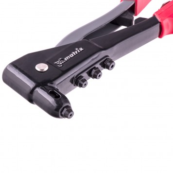 40551 | Заклепочник литой, 260 мм, заклепки 2,4-3,2-4,0-4,8 мм, MATRIX-1