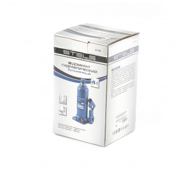 51162 | Домкрат гидравлический бутылочный, 4 т, h подъема 188-363 мм, STELS-2