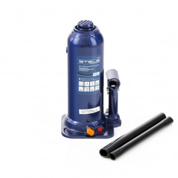 51166 | Домкрат гидравлический бутылочный, 10 т, h подъема 222-447 мм, STELS-0